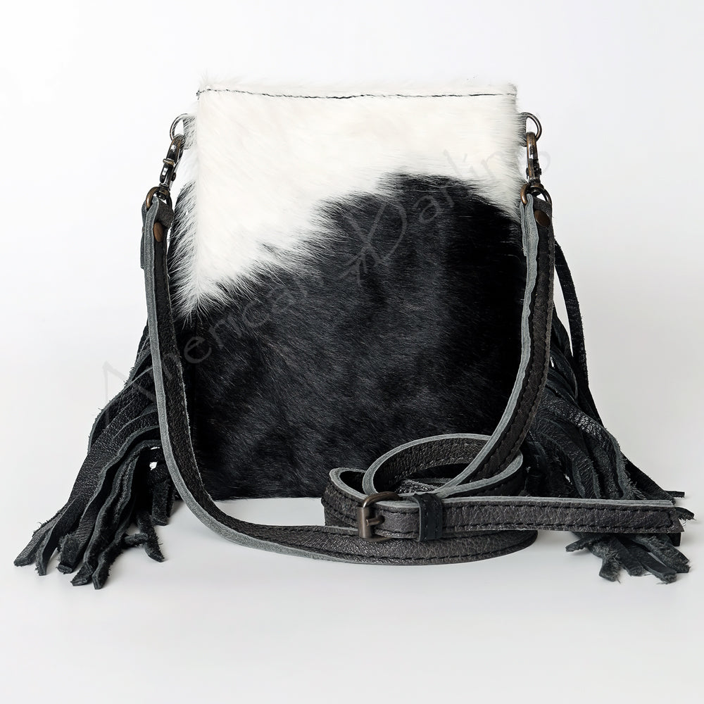 American Darling Cross Body Hair On Genuine Leather Women Bag Western Handbag Purse