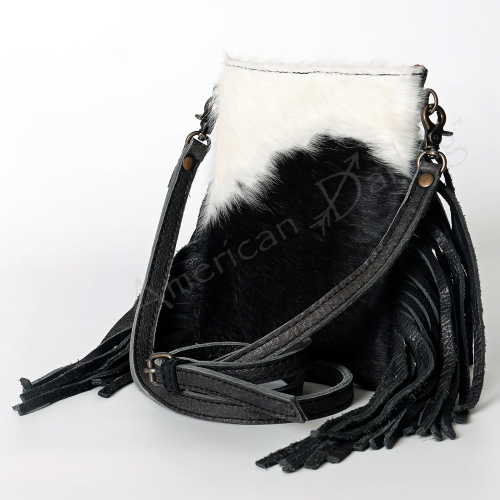 American Darling Cross Body Hair On Genuine Leather Women Bag Western Handbag Purse