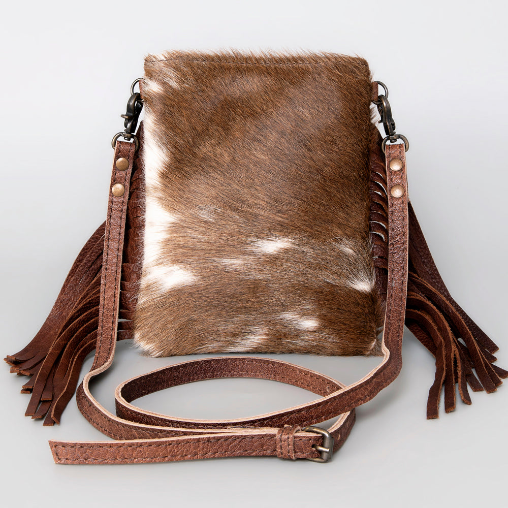 American Darling Cross Body Hair On Genuine Leather Women Bag Western Handbag Purse