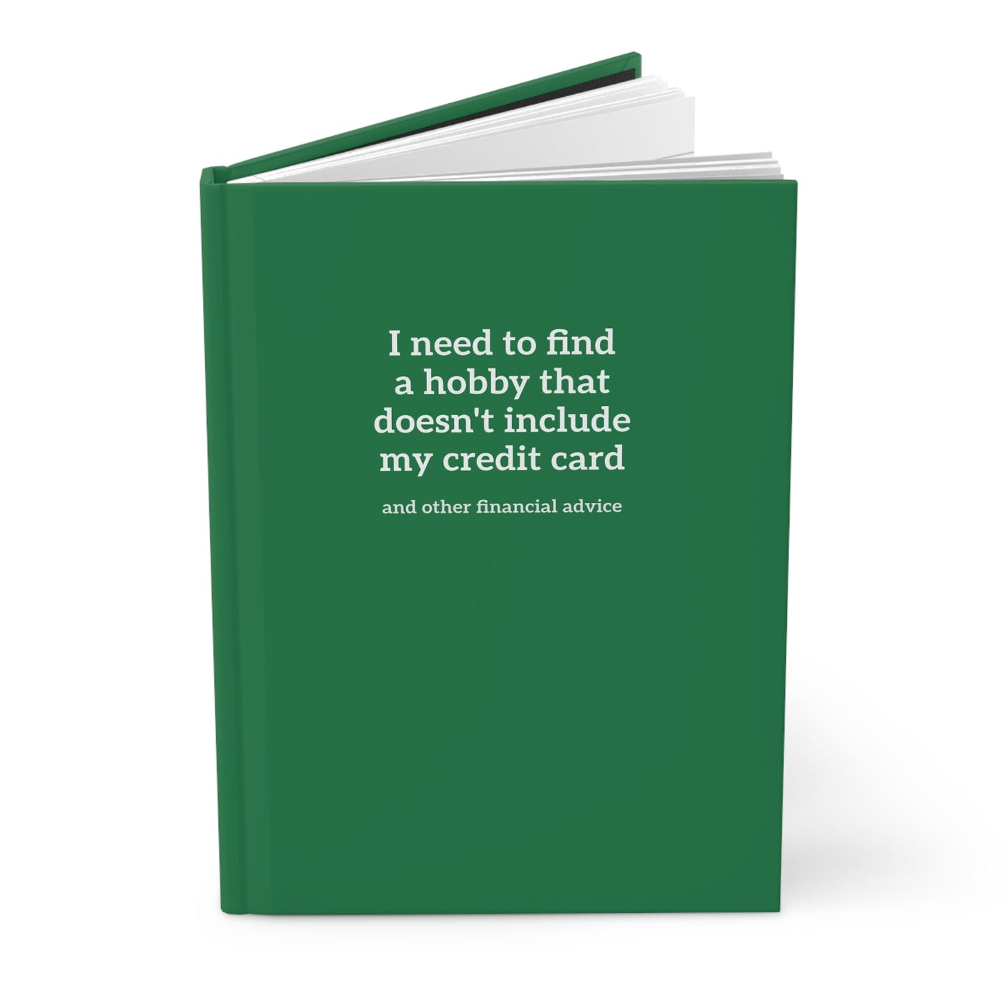 Hardcover Journal Matte - Hobby/Credit Card