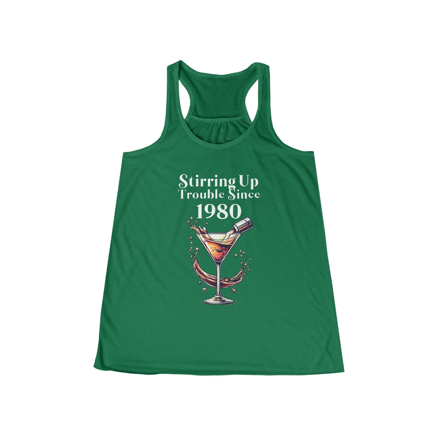 Serve Style & Sass Womens Flowy Racer Back Tank Top