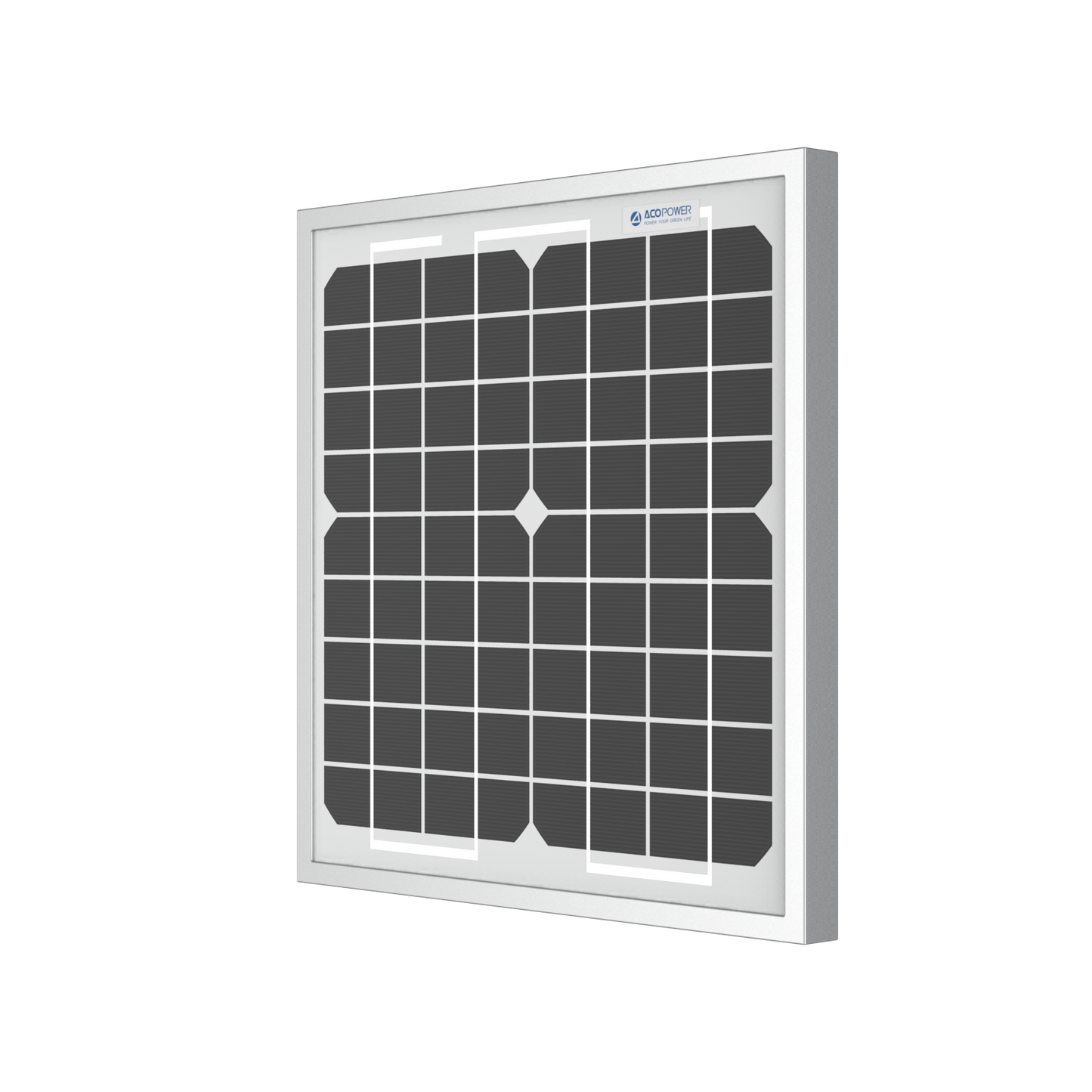 10 Watt 12 Volt Monocrystalline Solar Panel