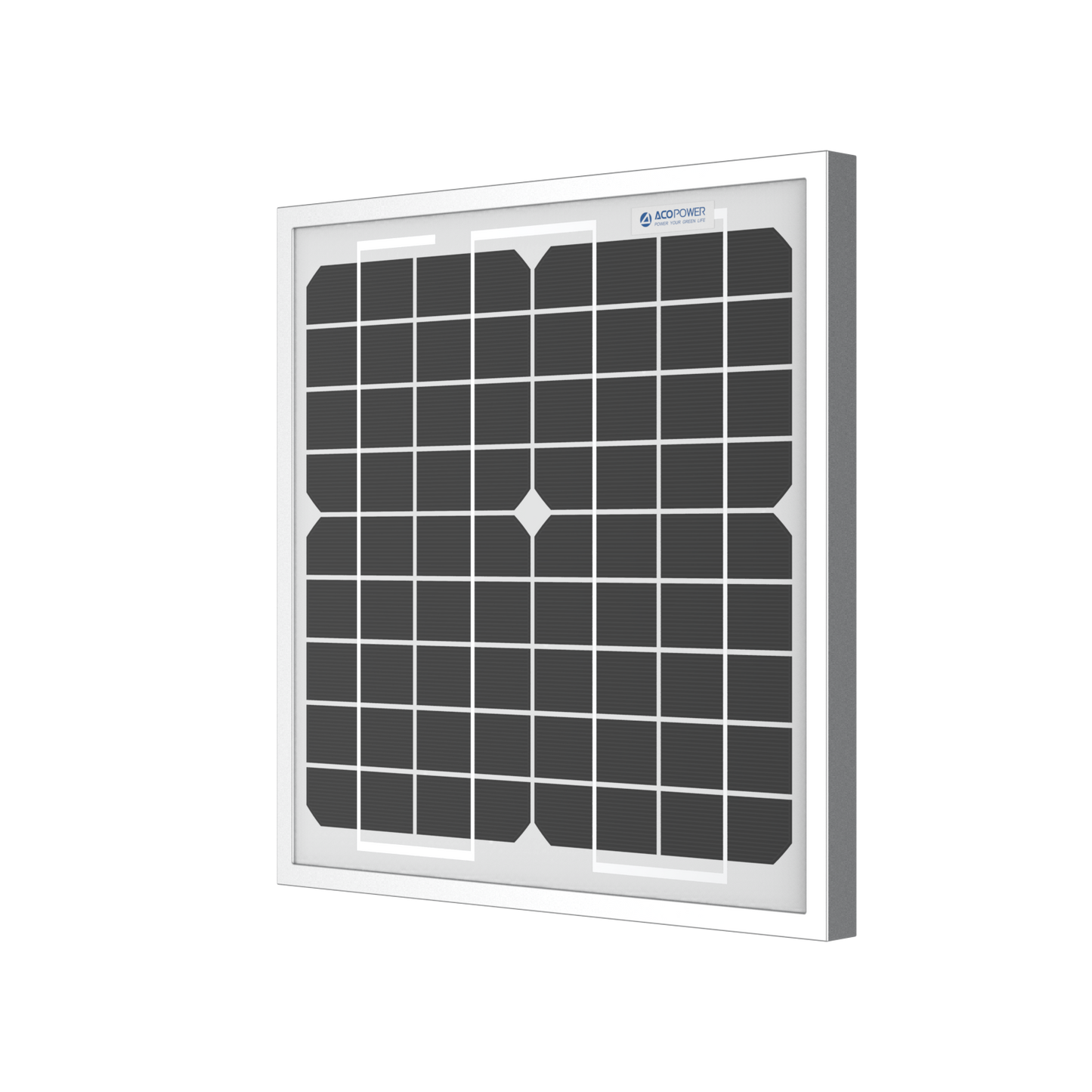 10 Watt 12 Volt Monocrystalline Solar Panel