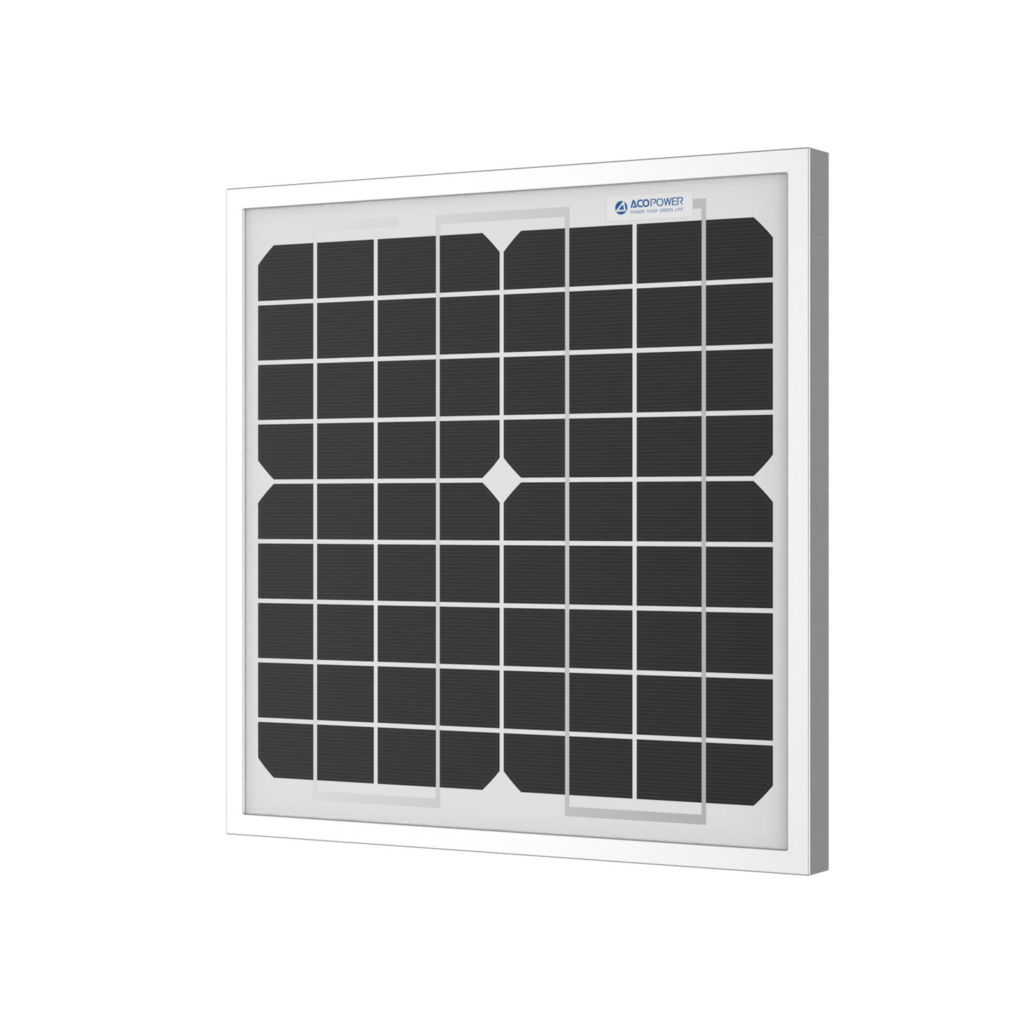 10 Watt 12 Volt Monocrystalline Solar Panel