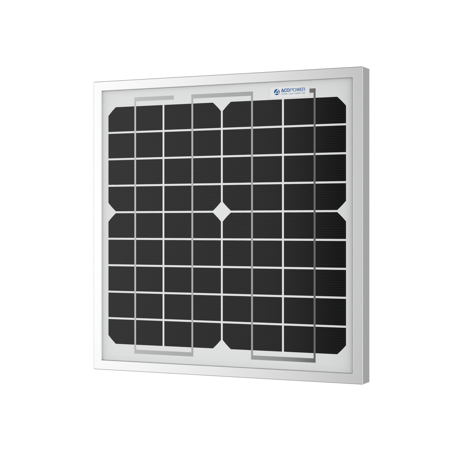 10 Watt 12 Volt Monocrystalline Solar Panel