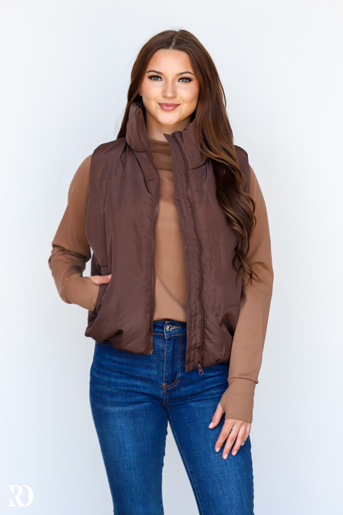 CLOUD VEST | BROWN