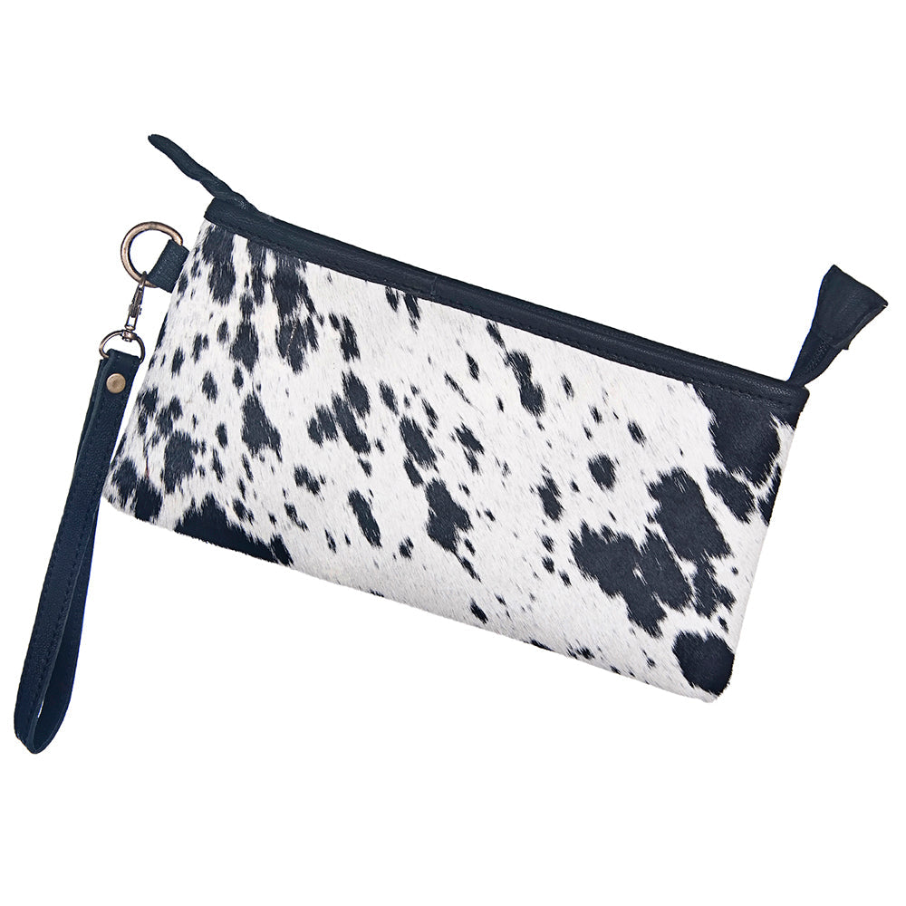 American Darling Wristlet Hair on Genuine Leather Western Women Bag | Handbag Purse | Women Wristlet | Wristlet Wristlet | Travel Wristlet | Leather Wristlet | Clutch Wristlet