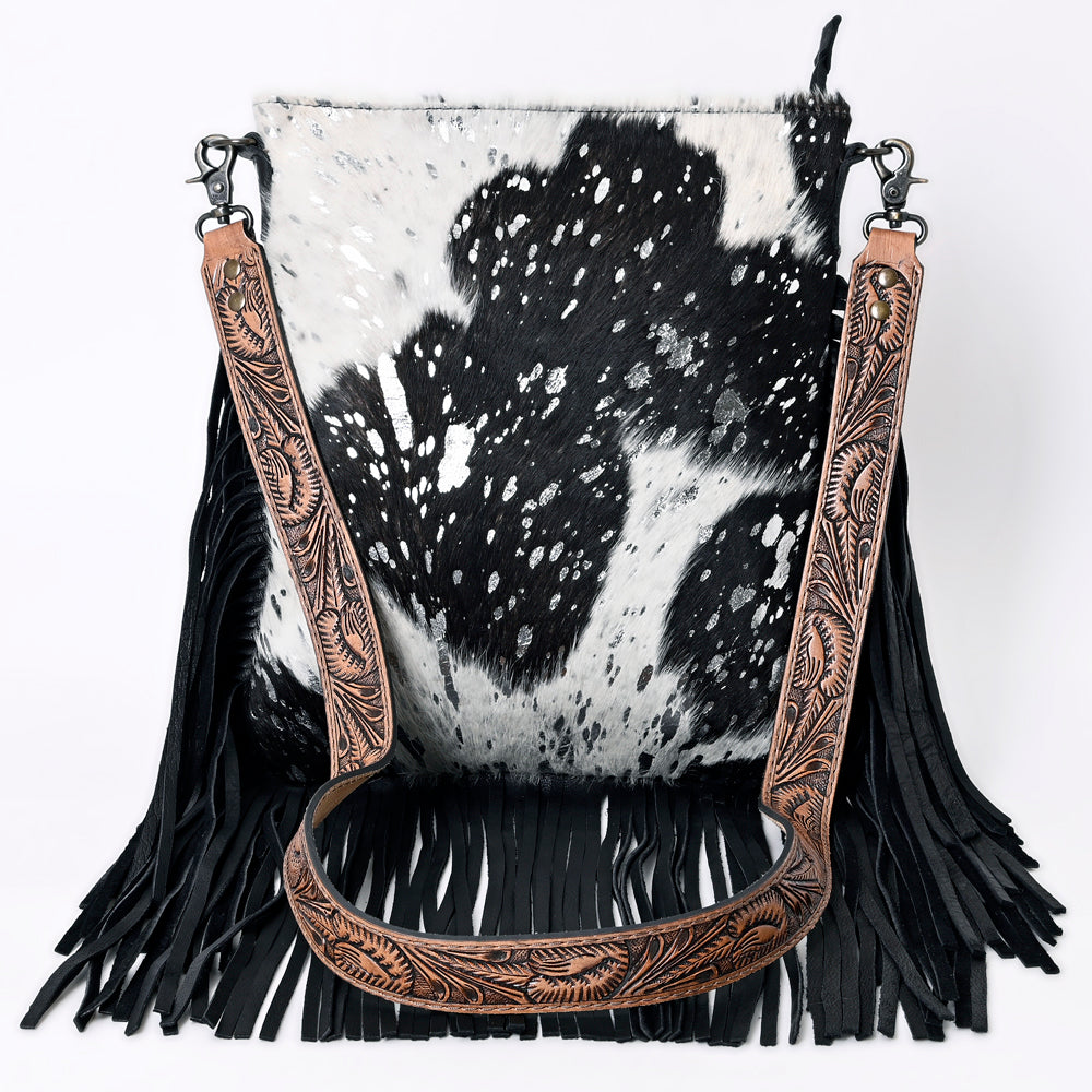 ADBGS192ACSL American Darling Hair On Genuine Leather Women Bag Western Handbag Purse