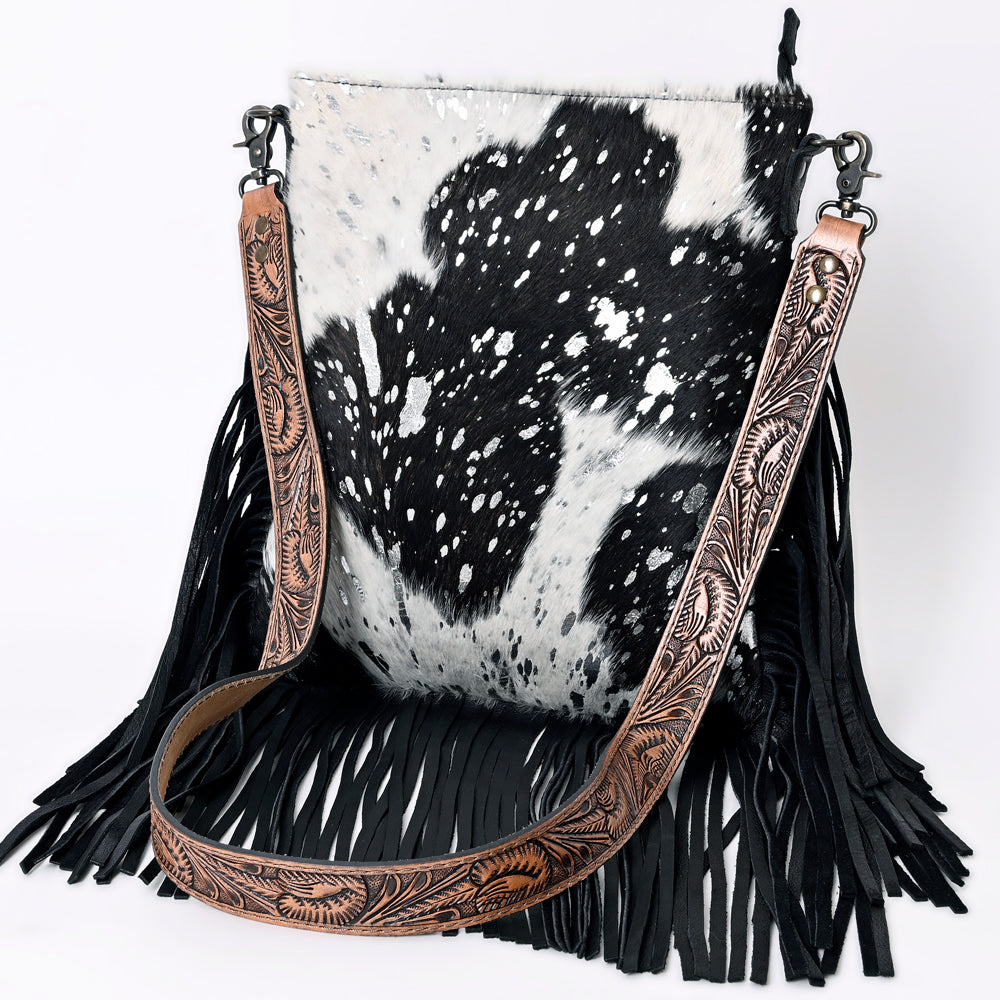 ADBGS192ACSL American Darling Hair On Genuine Leather Women Bag Western Handbag Purse