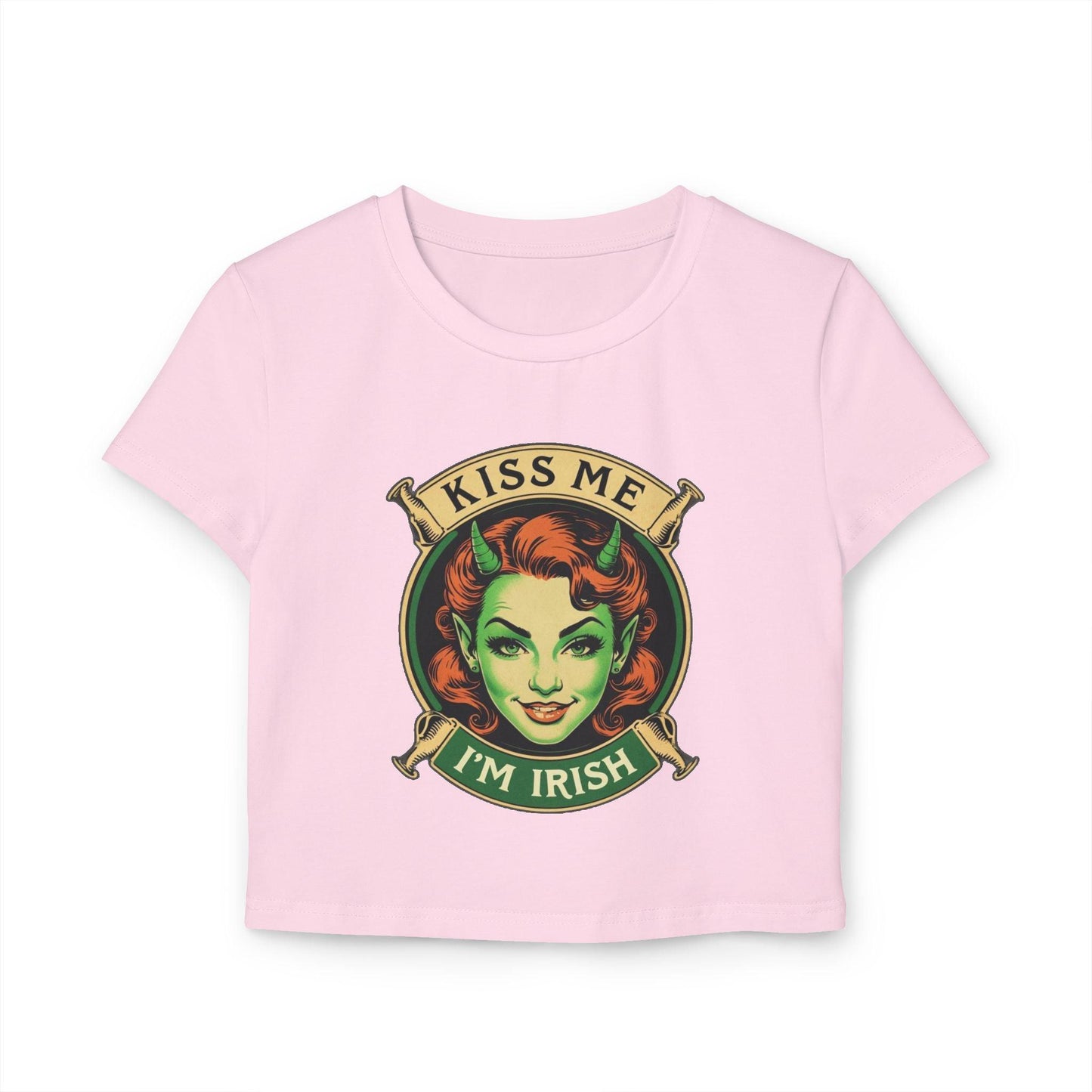 St Patricks Day Baby Tee Kiss Me Im Irish
