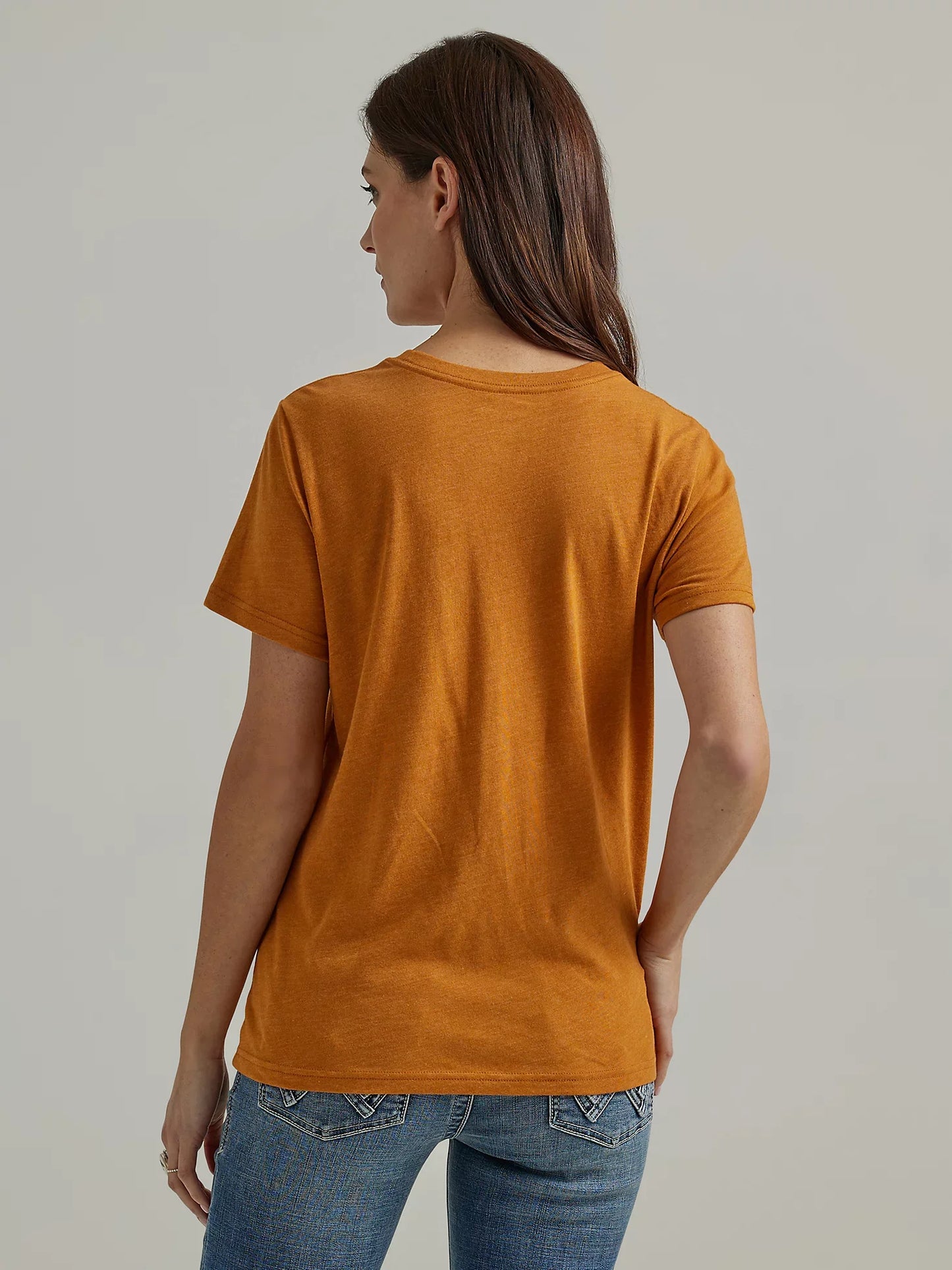 Wrangler Southwestern Graphic Tee -Thai Curry Heather