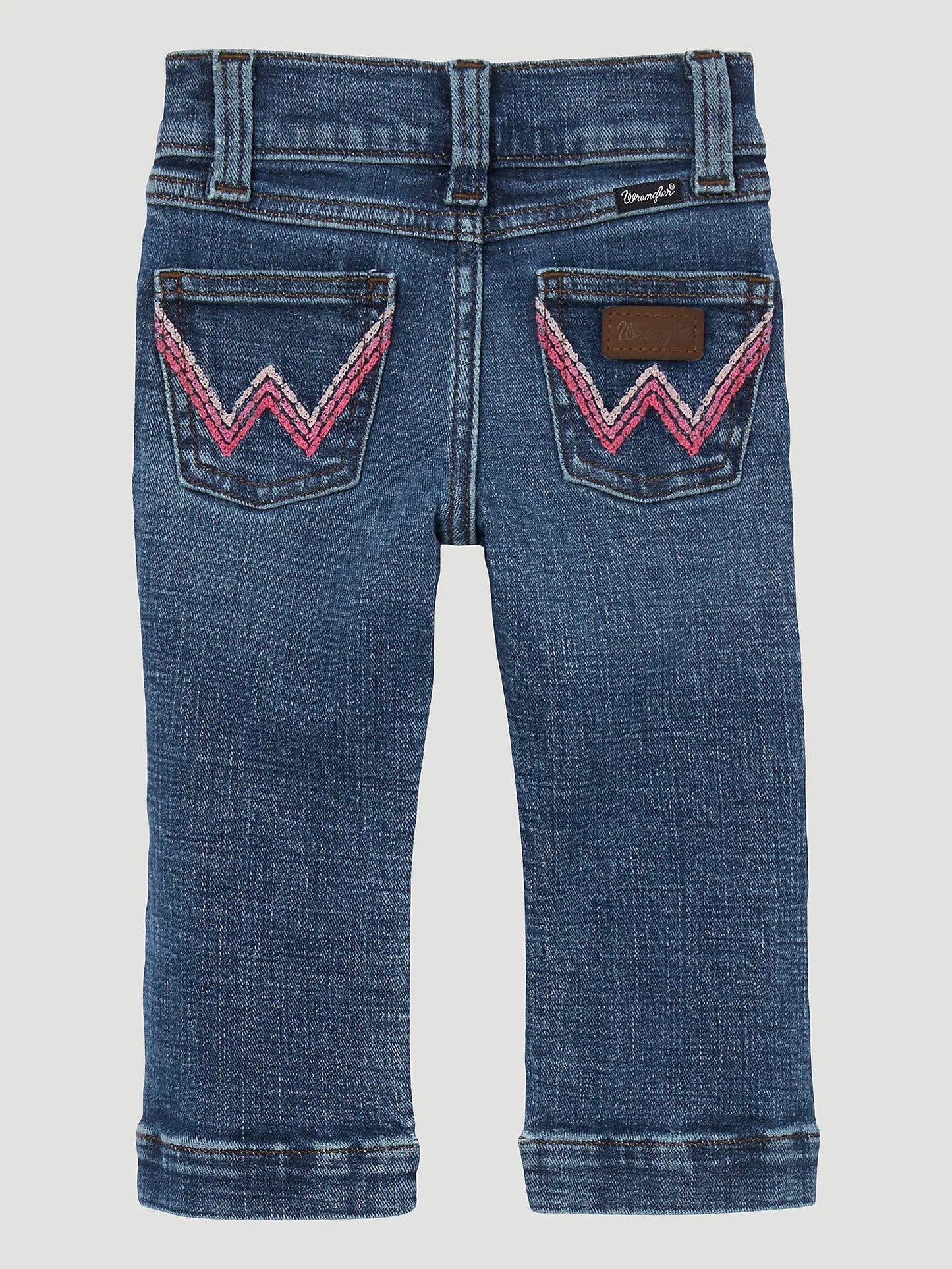Little Girl's W Stitched Bootcut Jean in Kate