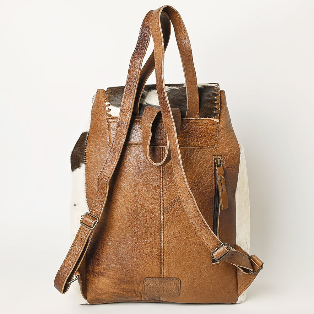 American Darling Backpack Hair On Genuine Leather Women Bag Western Handbag Purse