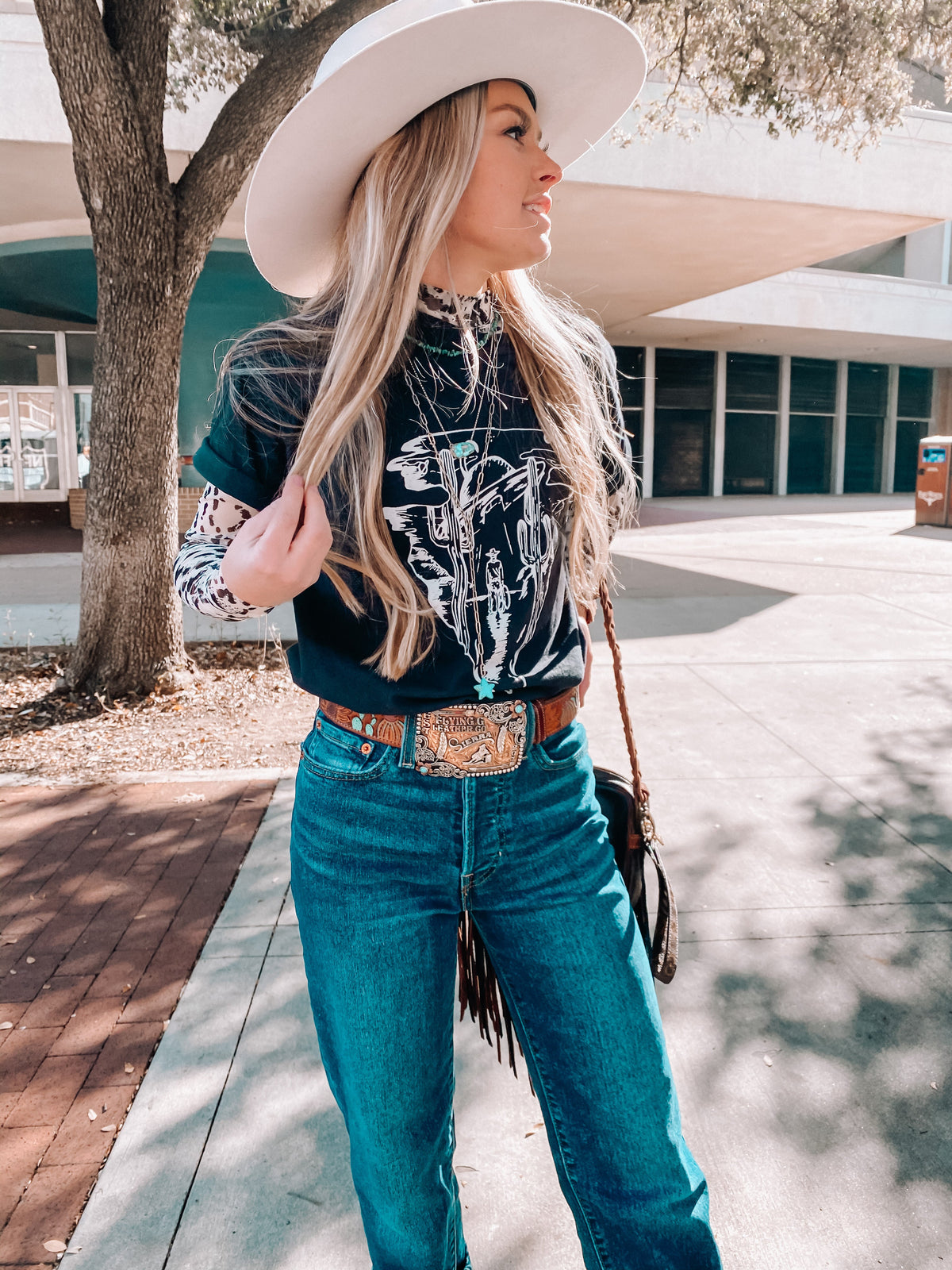 Wild West UFO Tee (Black)
