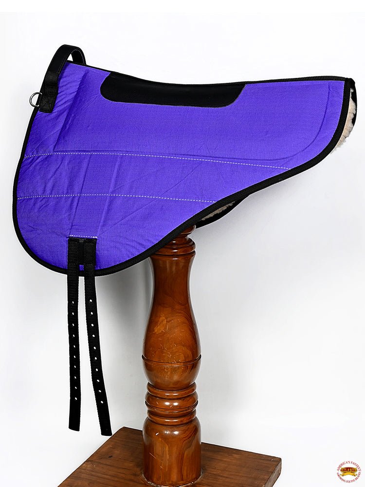 Hilason English Pleasure Trail Riding Bareback Treeless Saddle Pad