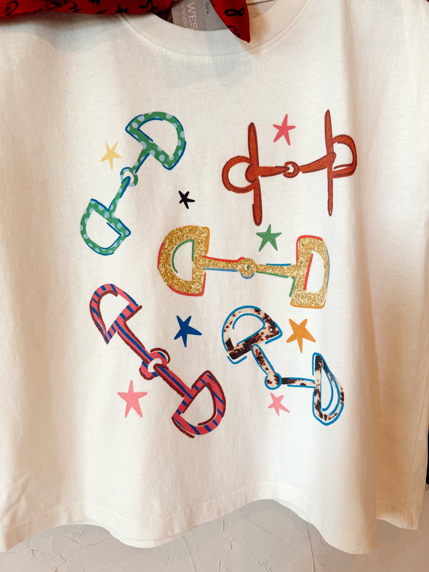The Bold Horse Bit Muscle Tee