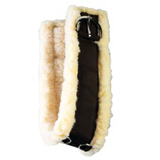 36 In HILASON Western Nylon Fleece Straight Cinch Brown