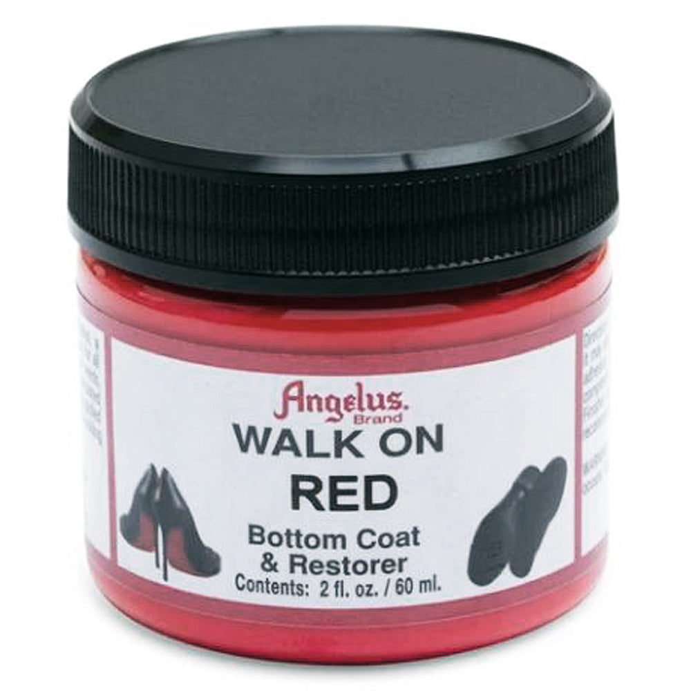 Angelus Leather Walk On Red Bottom Coat & Restorer 2 Oz.