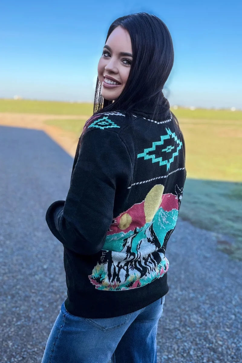 Vintage stay Wild cardigan