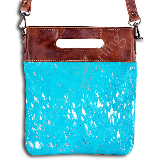 American Darling Messenger Hair On Genuine Leather Western Women Bag Handbag Purse | Cute