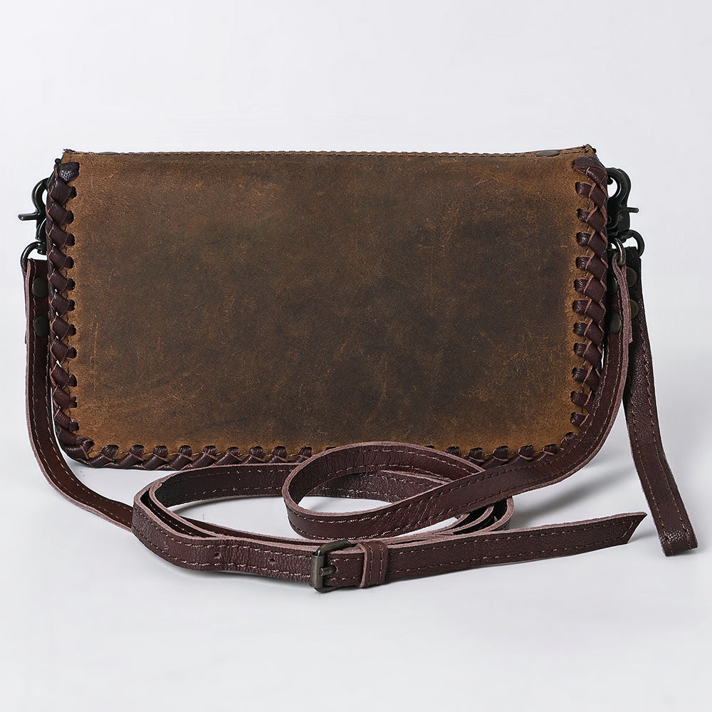 American Darling ADBG485CRAZY Organiser Genuine Leather Women Bag Western Handbag Purse