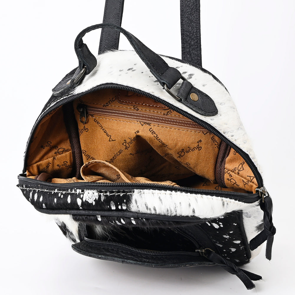 American Darling Hair On Genuine Leather Women Bag Western Handbag Purse