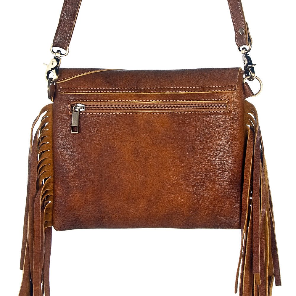 American Darling ADBGZ114 Cross Body Genuine Leather Women Bag Western Handbag Purse