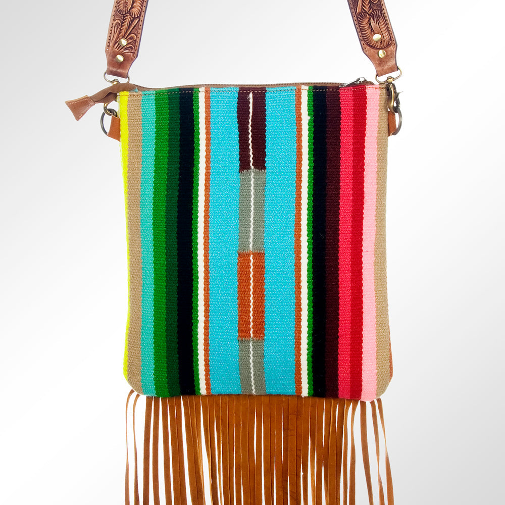 American Darling CROSS BODY I Hand Tooled Hair-on Genuine Leather women bag western handbag purse
