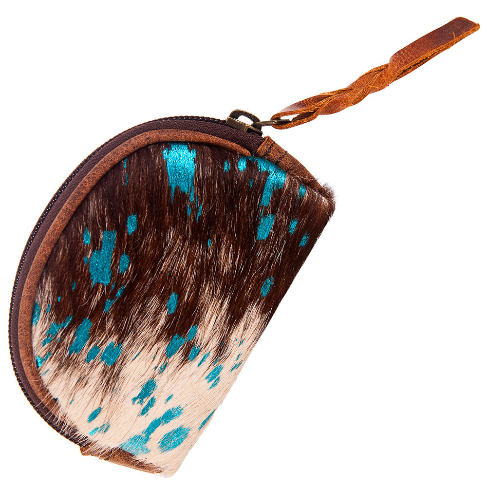 American Darling Coin Purse Hair On Genuine Leather Women Bag Western Handbag Purse