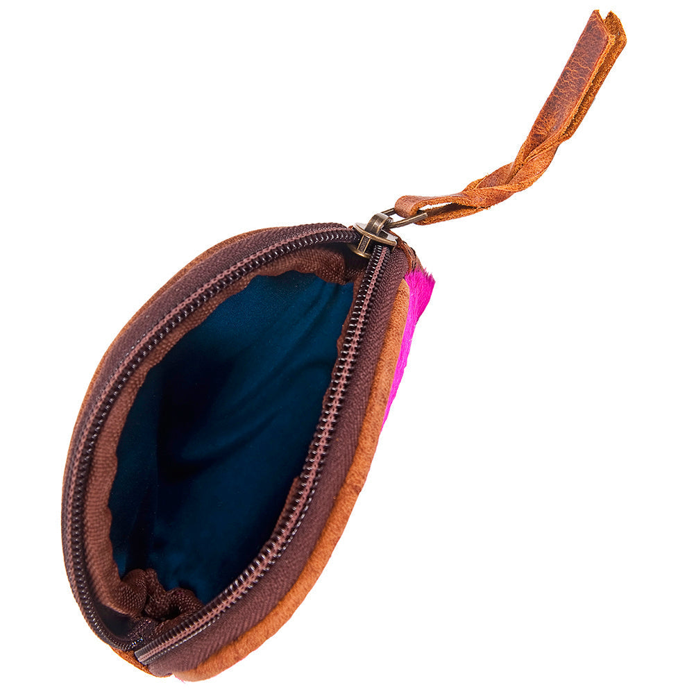 American Darling Coin Purse Hair On Genuine Leather Women Bag Western Handbag Purse