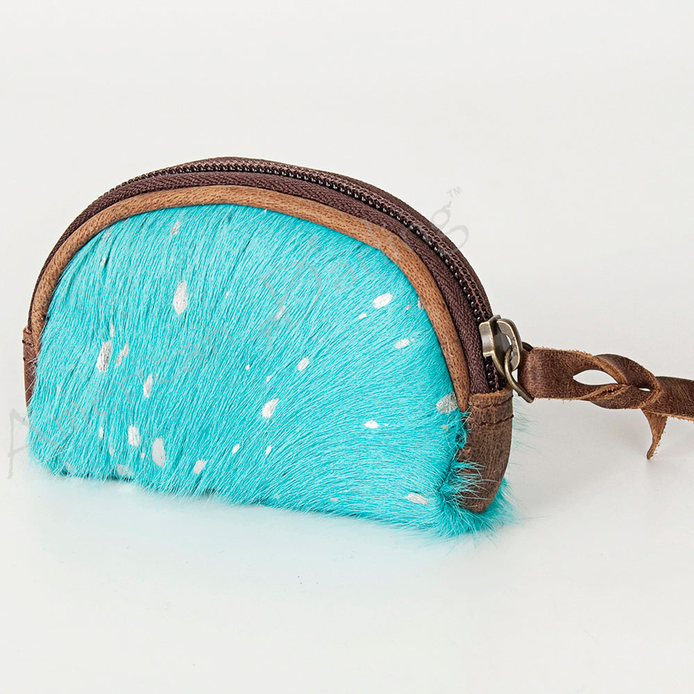 American Darling Coin Purse Hair On Genuine Leather Women Bag Western Handbag Purse