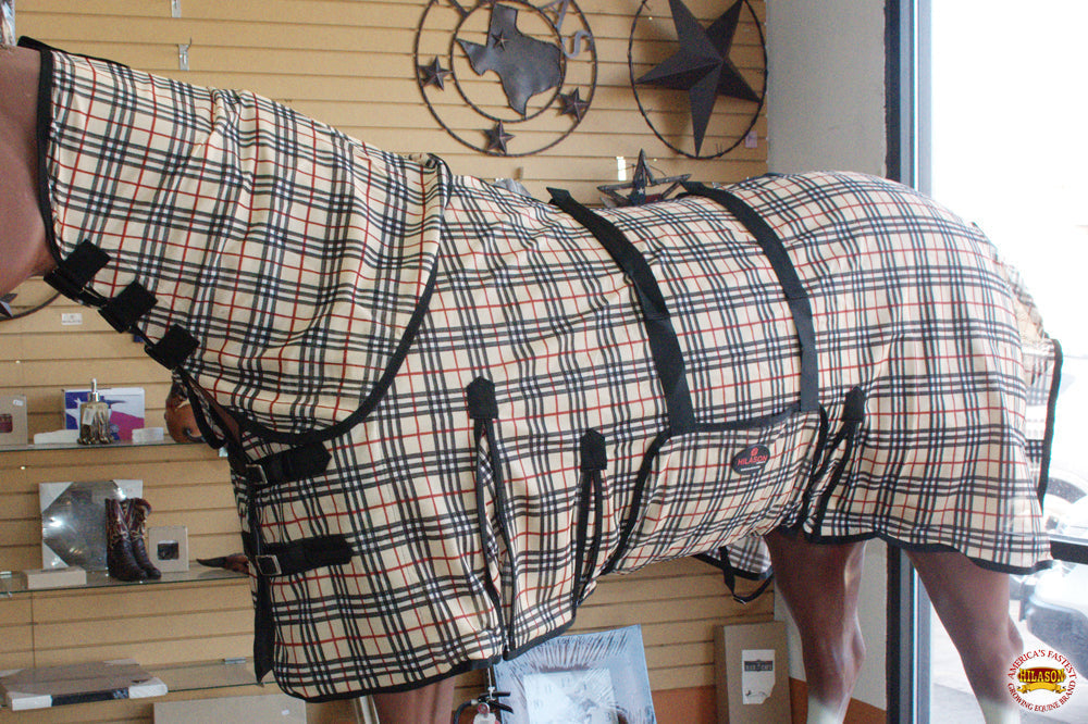 Horse Fly Sheet Uv Protect Mesh Bug Mosquito Summer Plaid