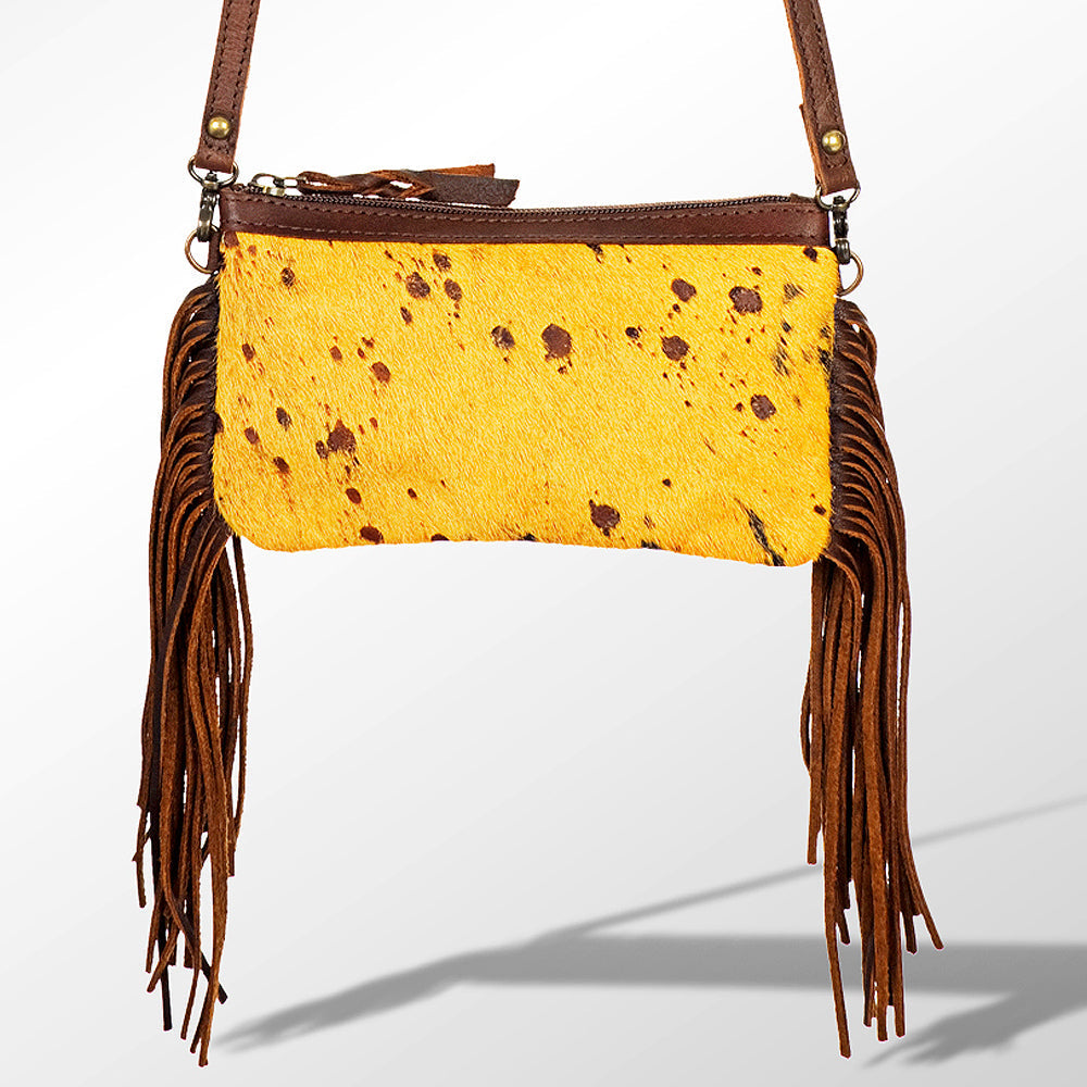 American Darling Small Crossbody Hair On Genuine Leather Women Bag Western Handbag Purse