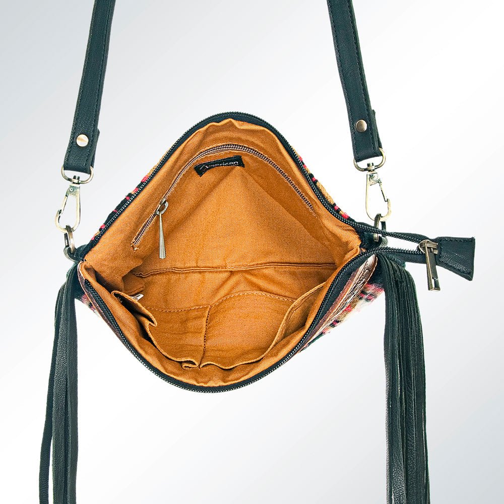 American Darling Cross Body Hand Tooled Saddle Blanket Genuine Leather Women Bag Western Handbag Purse