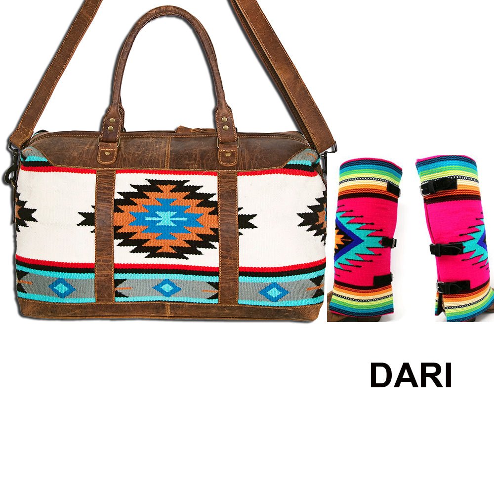 American Darling Saddle Blanket Genuine Leather Women Bag Western Handbag Purse