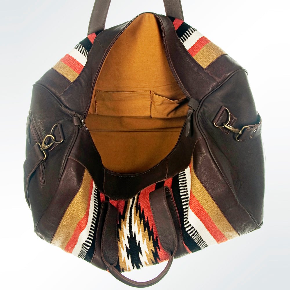 American Darling Saddle Blanket Genuine Leather Women Bag Western Handbag Purse