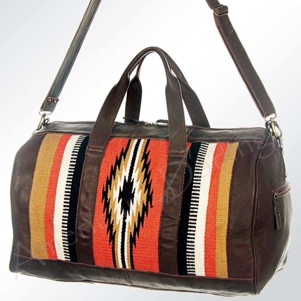 American Darling Saddle Blanket Genuine Leather Women Bag Western Handbag Purse