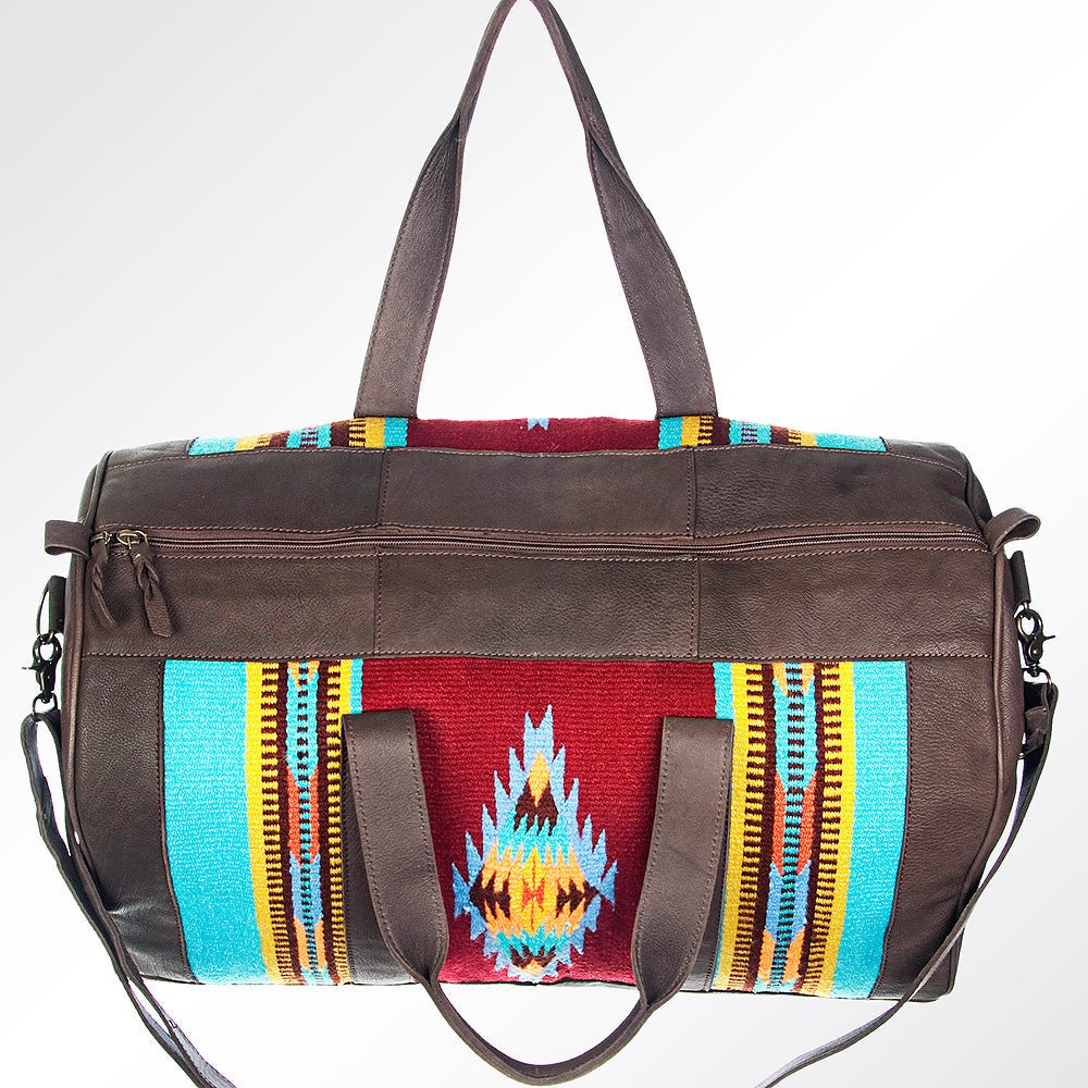 American Darling Saddle Blanket Genuine Leather Women Bag Western Handbag Purse