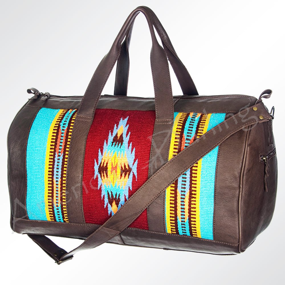 American Darling Saddle Blanket Genuine Leather Women Bag Western Handbag Purse