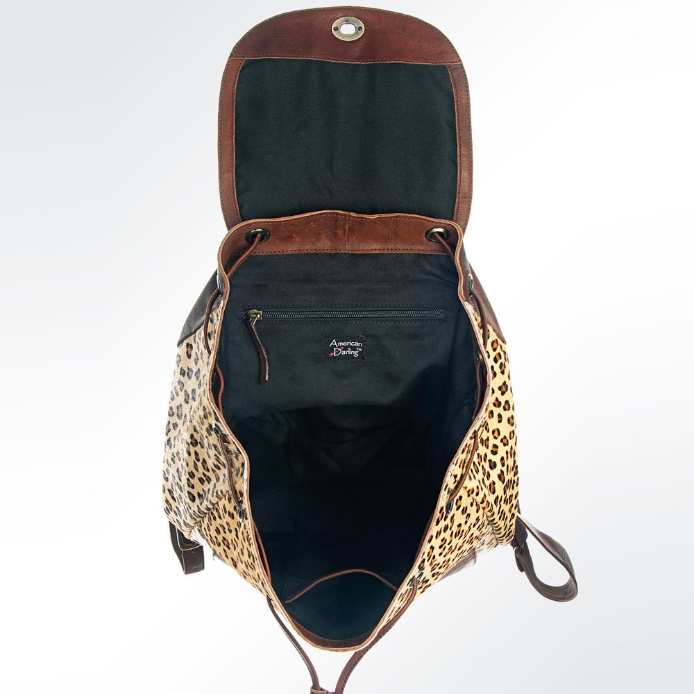 American Darling Hair On Genuine Leather Women Bag Western Handbag Purse