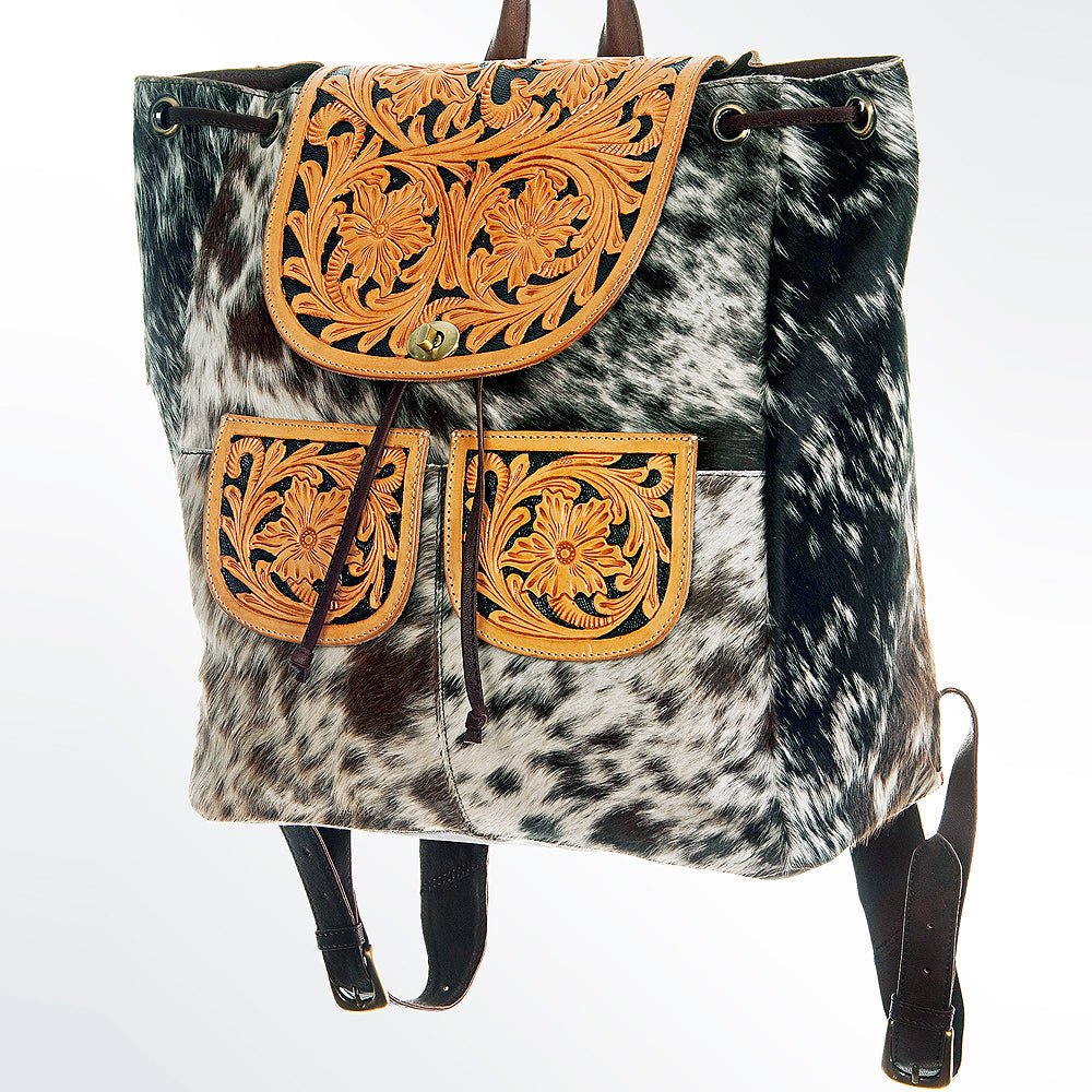 American Darling Hair On Genuine Leather Women Bag Western Handbag Purse