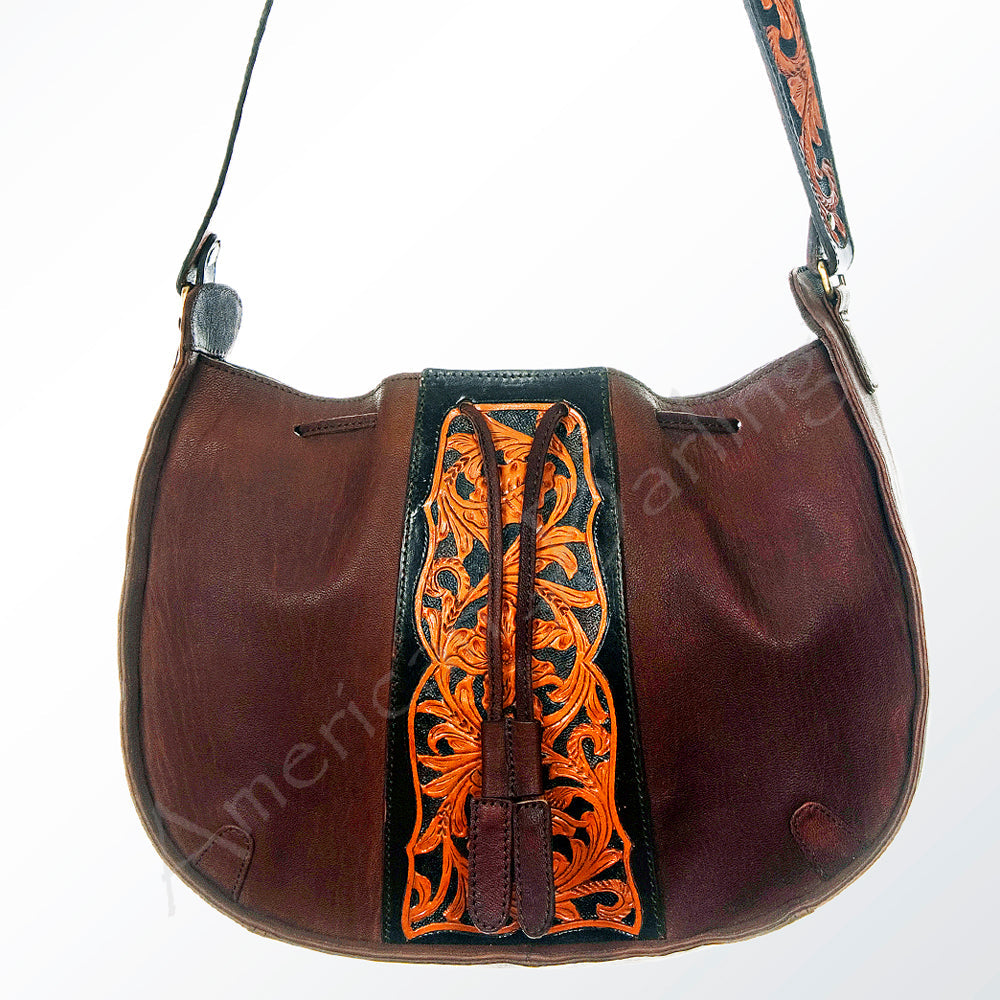 American Darling ADBGI111 Hobo Hair-On Genuine Leather Women Bag Western Handbag Purse