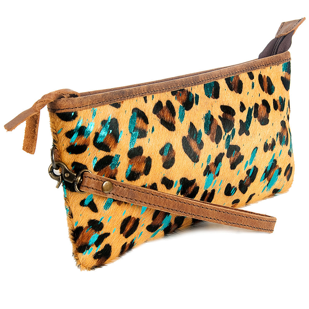 American Darling Wristlet Hair on Genuine Leather Western Women Bag | Handbag Purse | Women Wristlet | Wristlet Wristlet | Travel Wristlet | Leather Wristlet | Clutch Wristlet