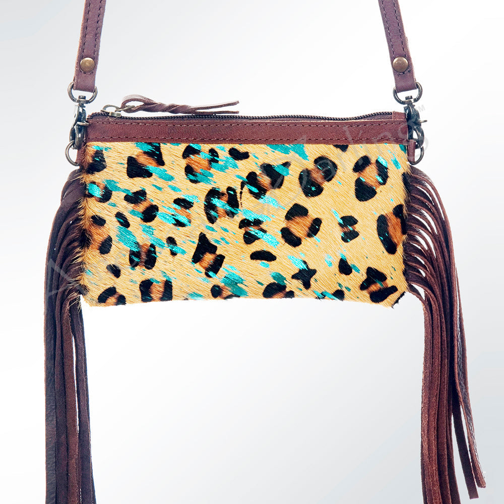 American Darling Small Crossbody Hair On Genuine Leather Women Bag Western Handbag Purse