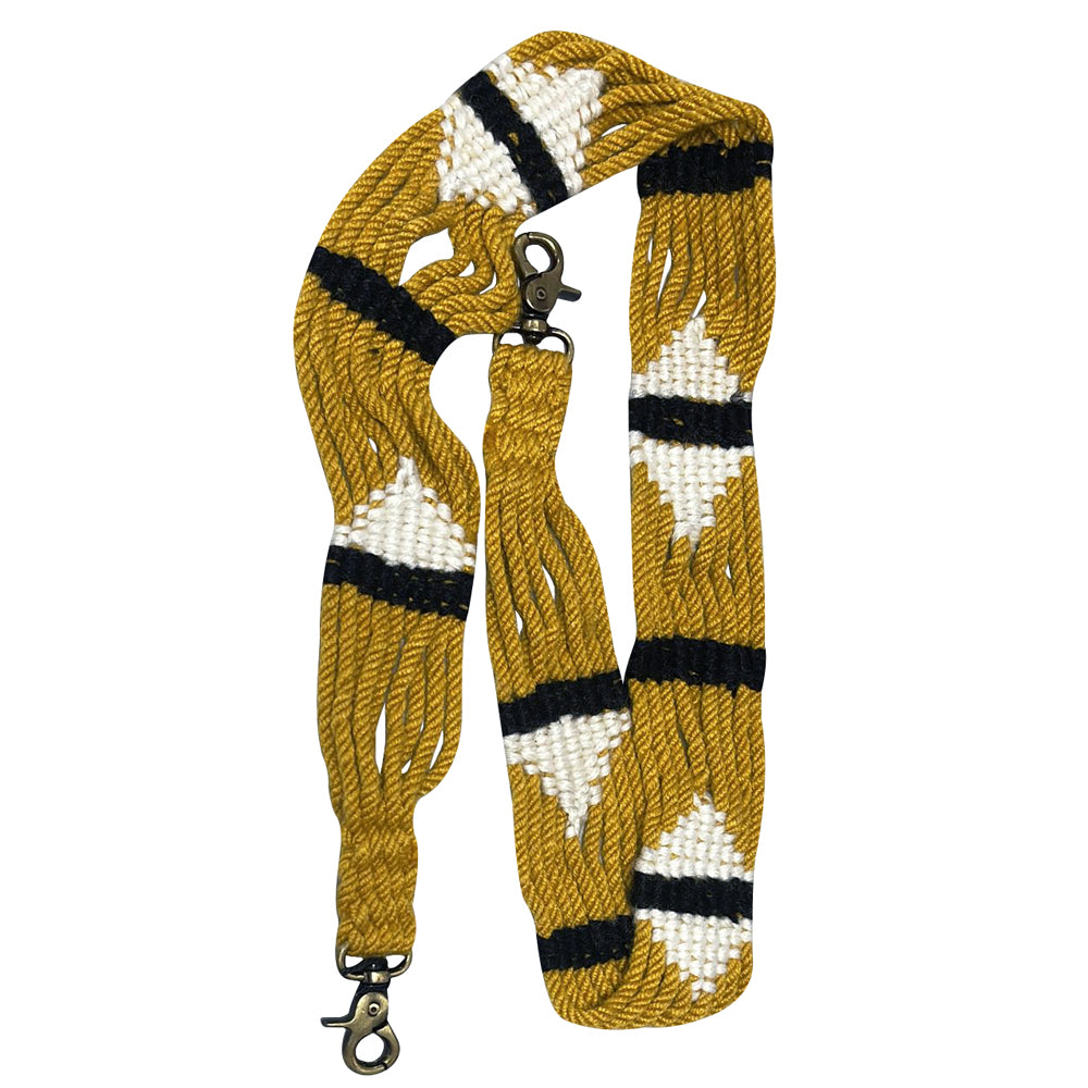 American Darling ADSTD104 Hand braided Wool strand Crossbody Handle Strap For Bags
