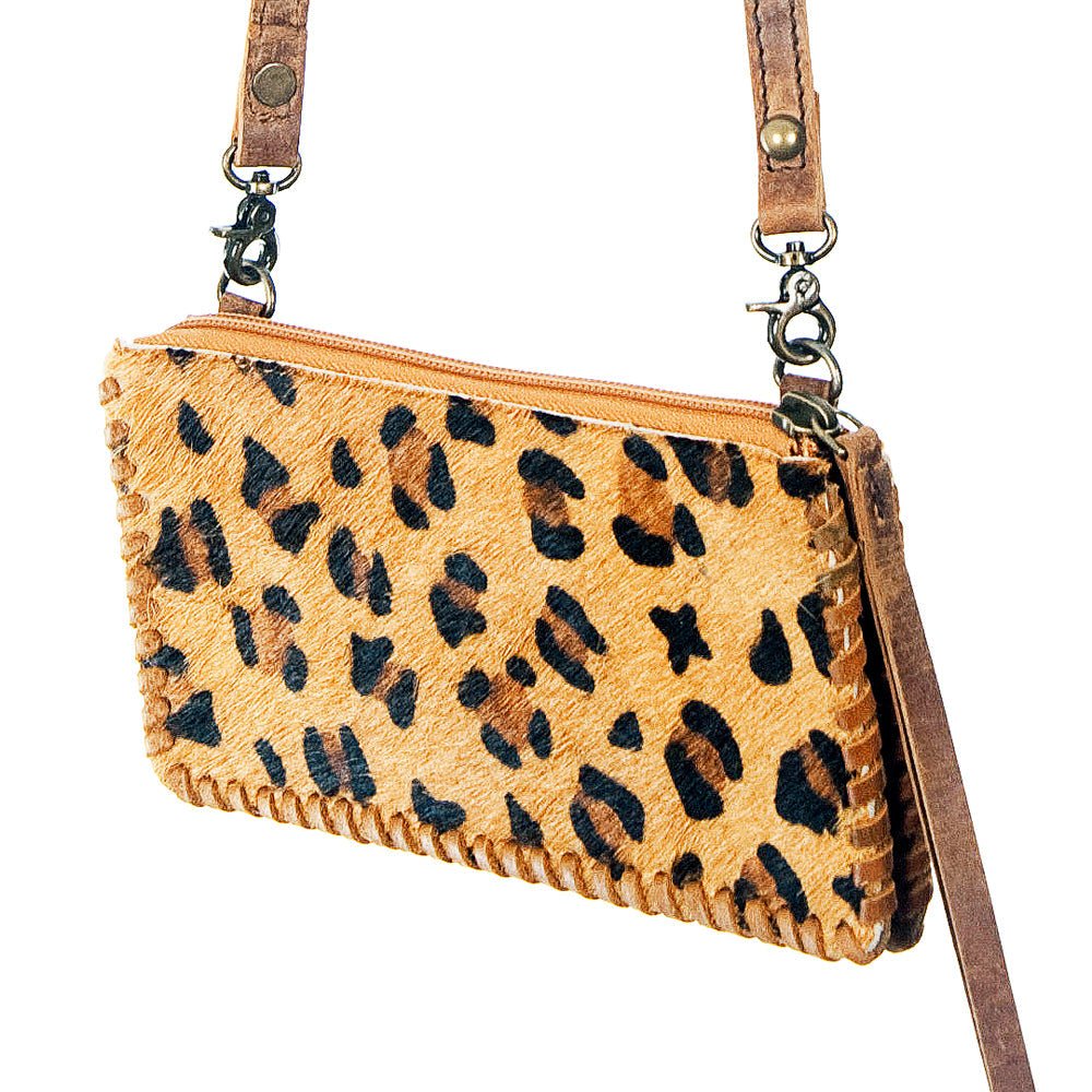 American Darling ADBG535BR Wallet Hand Tooled Genuine Leather Women Bag Western Handbag Purse