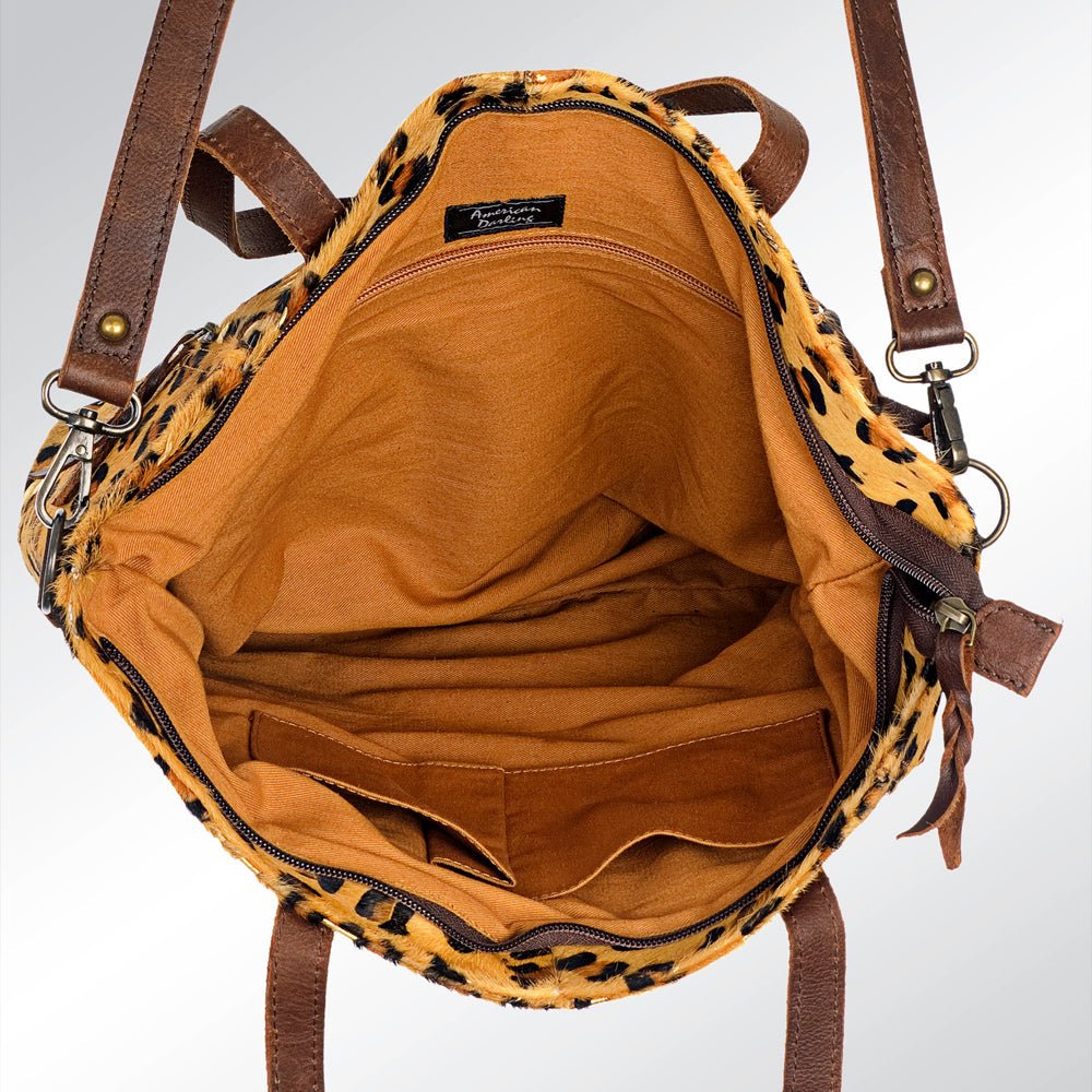 American Darling Tote Hair-On Genuine Leather women bag western handbag purse