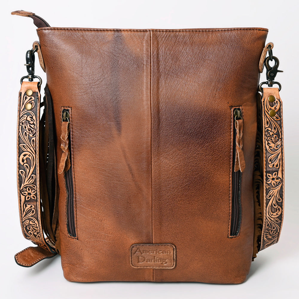 American Darling Large Crossbody Hand Tooled Genuine Leather Western Women Bag Handbag Purse | Crossbody Bag for Women | Cute Crossbody Bag | Crossbody Purse