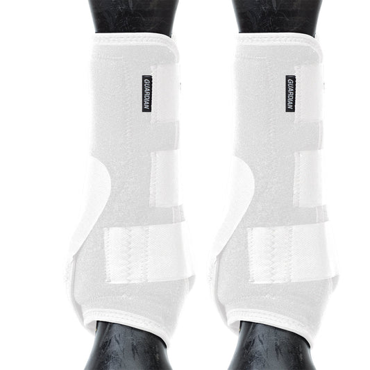 Large Weaver Horse Front Boots Synergy Guardian Athletics White