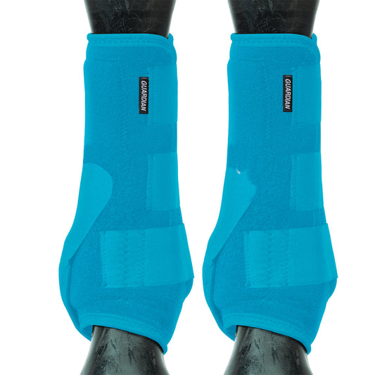 Large Weaver Horse Front Boots Synergy Guardian Athletics Turquoise